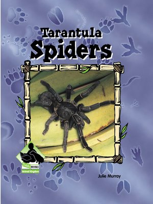 cover image of Tarantula Spiders